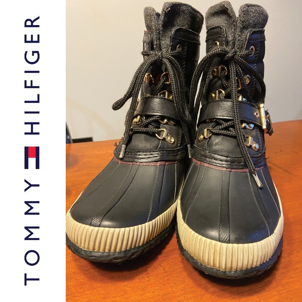 EUC Tommy Hilfiger Winter Snow Boots Sz 9